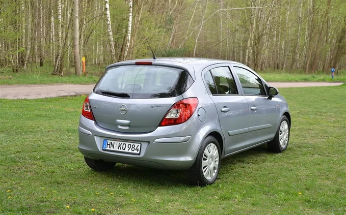 Opel Corsa cena 12900 przebieg: 155000, rok produkcji 2008 z Rybnik małe 121